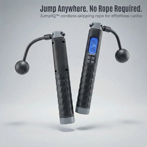 JumpIQ™ Smart Cordless Jump Rope — Track Every Jump, Max Every Burn