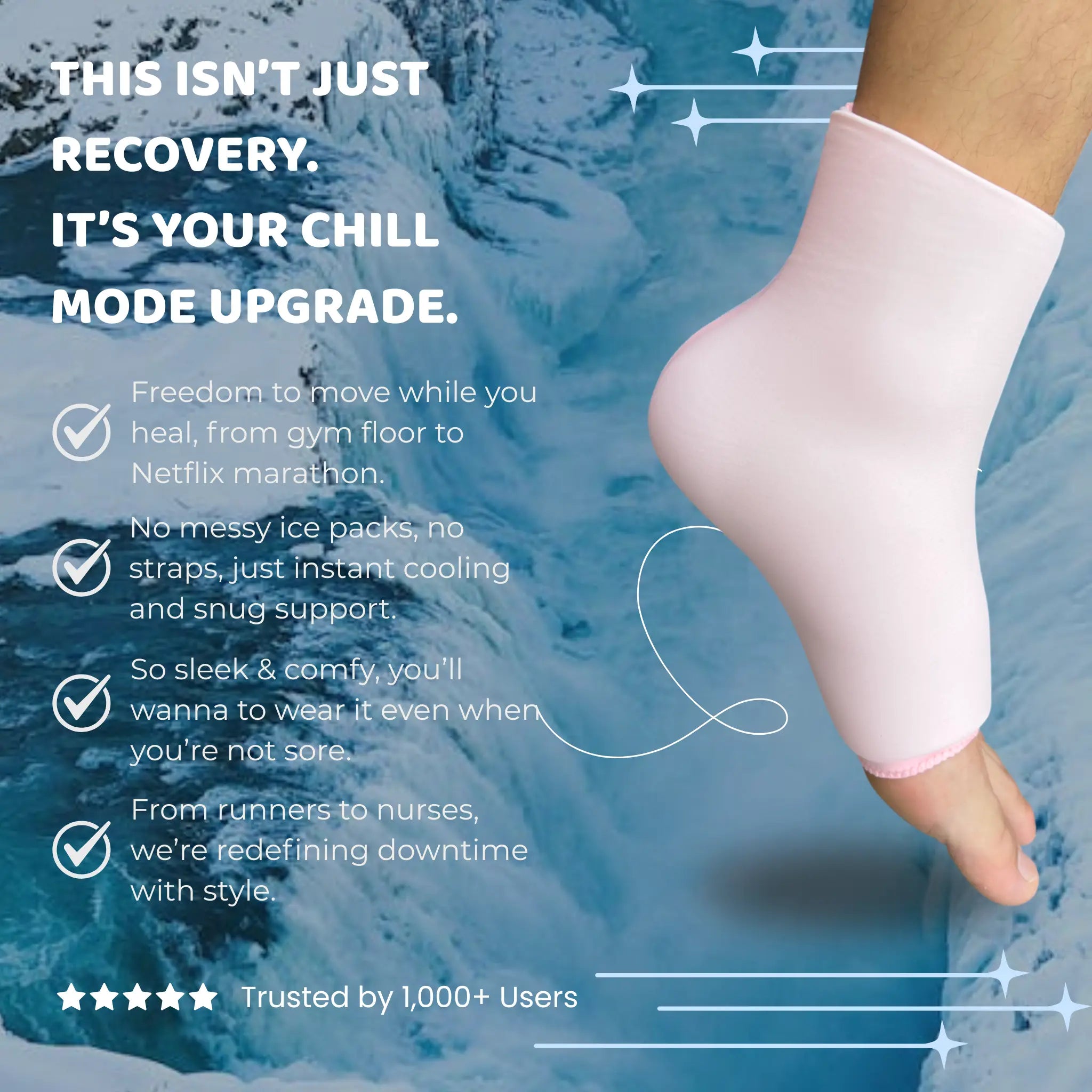 RevivoSox™ - Instant Cool, Ankle Swelling Relief