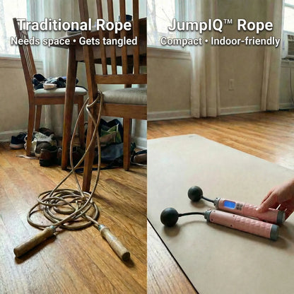 JumpIQ™ Smart Cordless Jump Rope — Track Every Jump, Max Every Burn