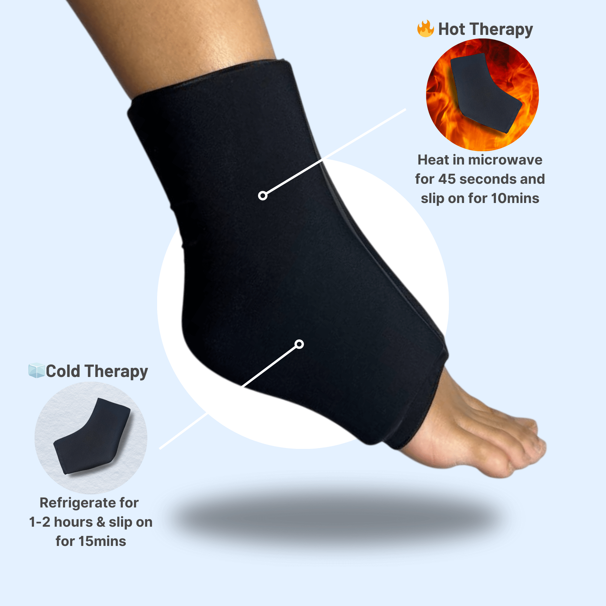 RevivoSox™ Hot & Cold Gel Compression Socks for Runners' Recovery & Performance - OwnyFitness